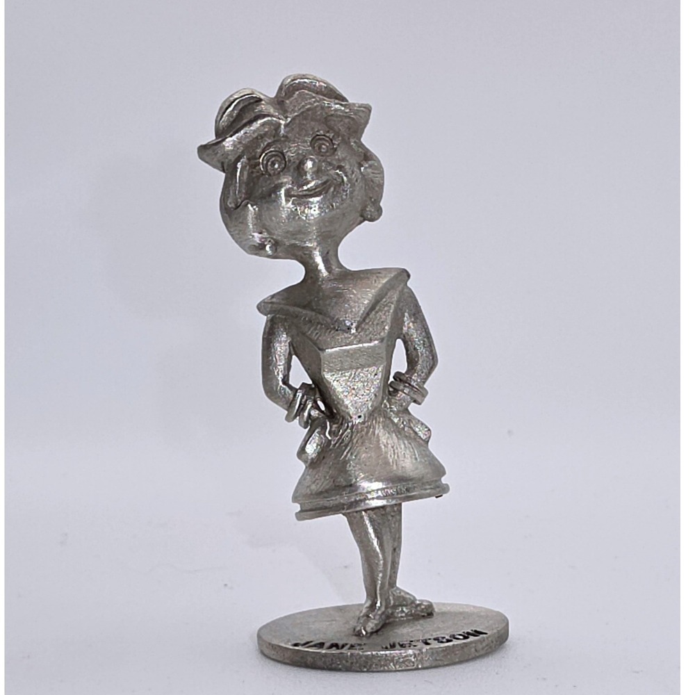 Spoontiques Jane Jetson Figurine OS Silver Excellent 90019 Model 80s Nostalgia